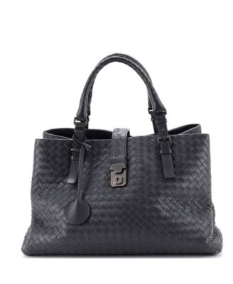 Medium Roma Bag Intrecciato Nappa