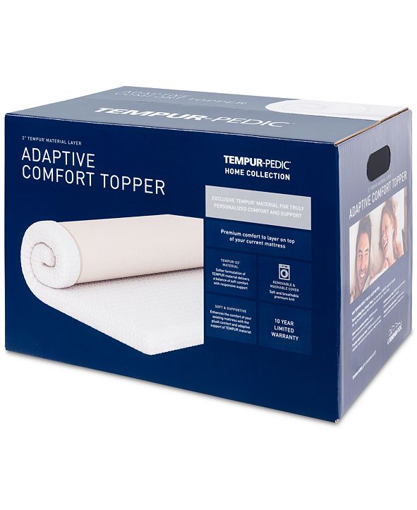 Tempur-Pedic Adaptive Comfort 3" Twin Memory Foam Topper ...