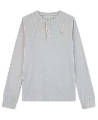Boys' 5-18 Clean Waffle Long-Sleeve T-Shirt