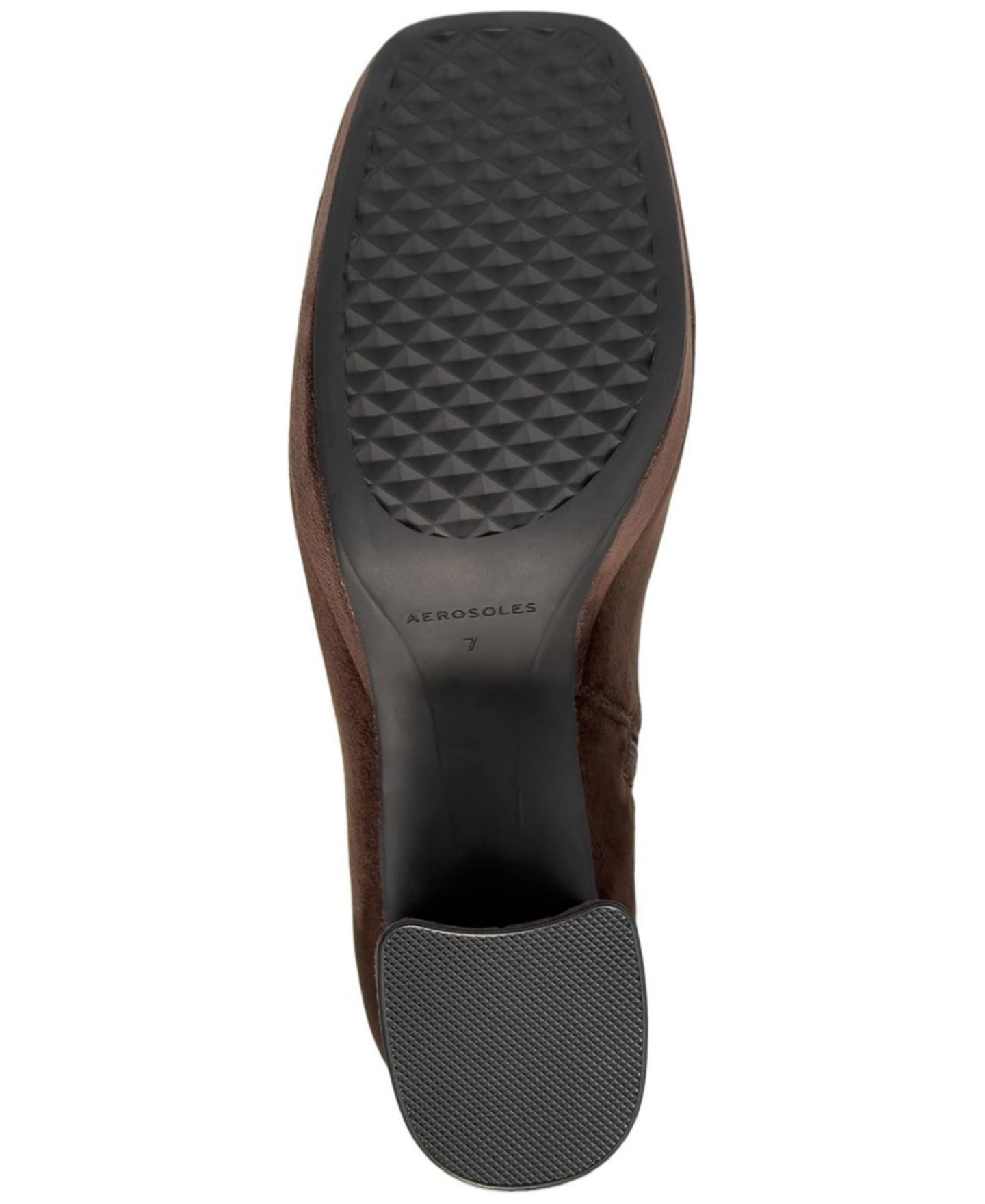 Женские ботинки Aerosoles Sussex Square Toe Dress Booties, цвет: Искусственный замшевый — фото 5