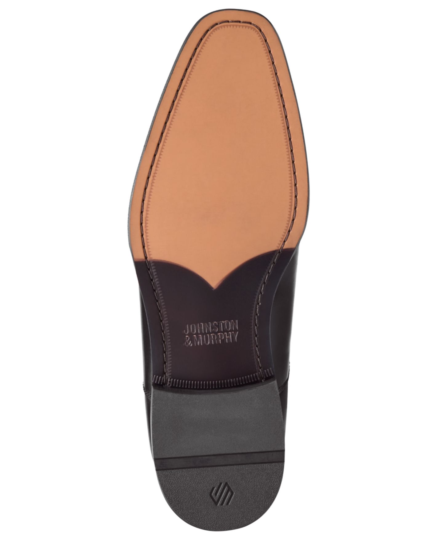 Мужские туфли Johnston & Murphy Anderson Cap-Toe Dress Shoes, цвет: Чёрный — фото 5
