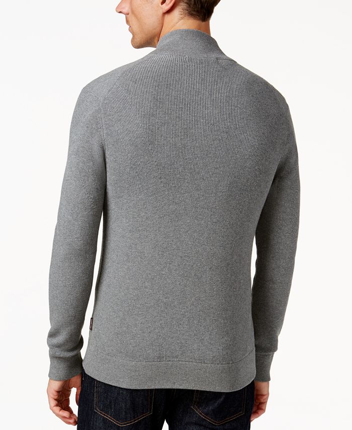 Michael Kors Men's Full-Zip Sweater - Macy's