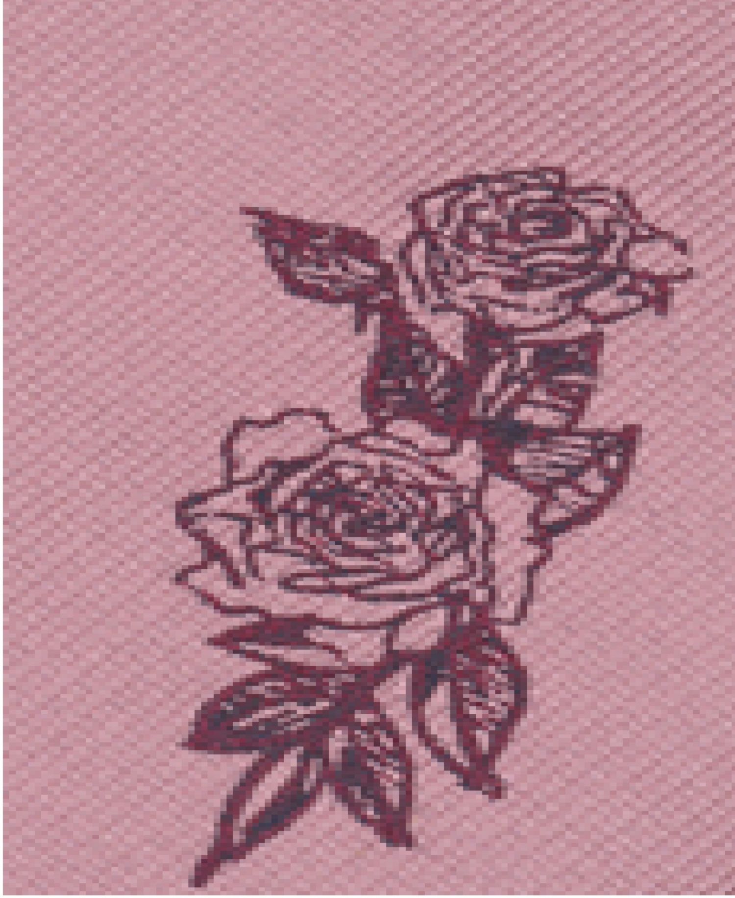 Women's La Femme Rose Pattern Necktie
