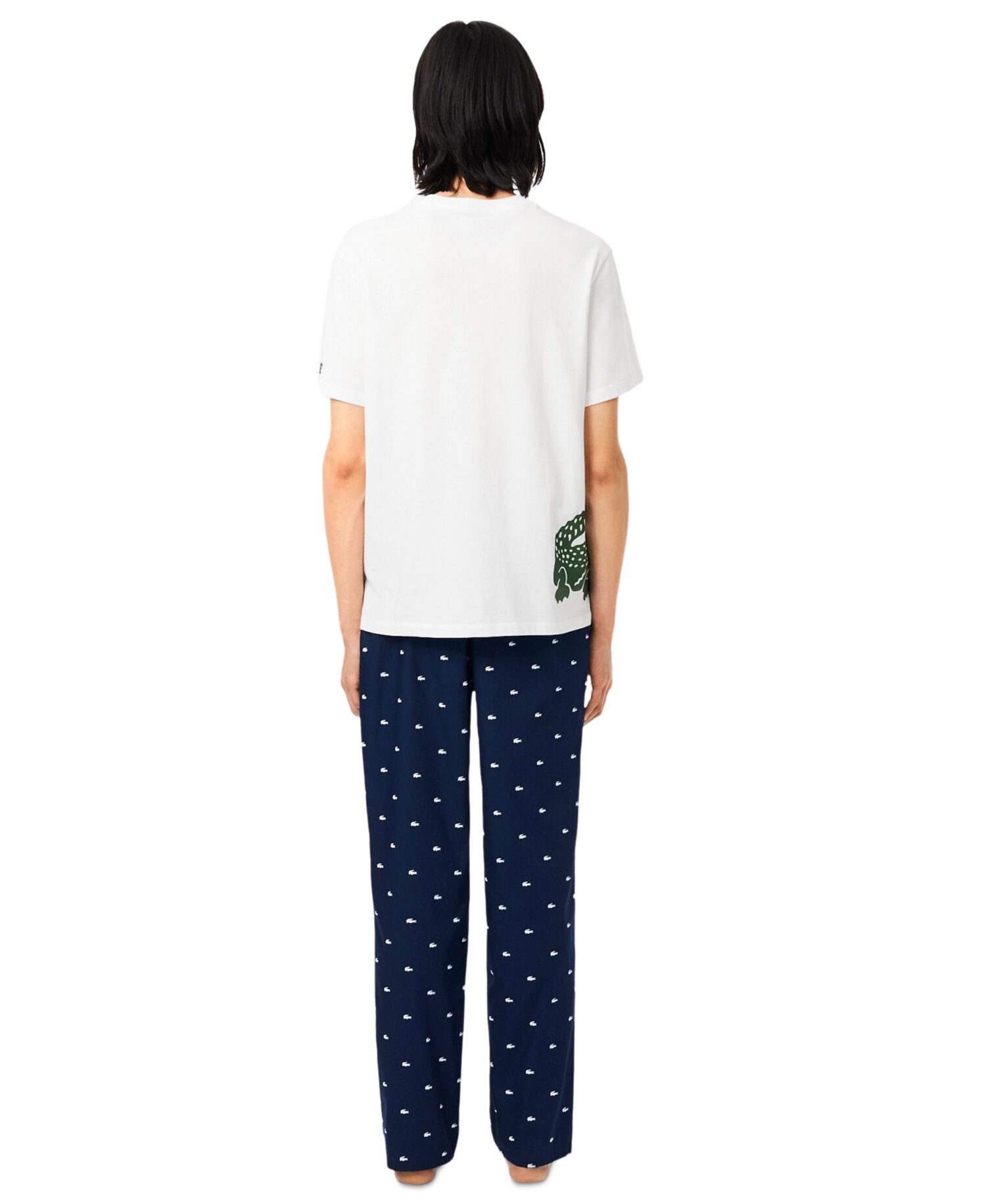 Men's Cotton Crocodile Print Pajama Pants