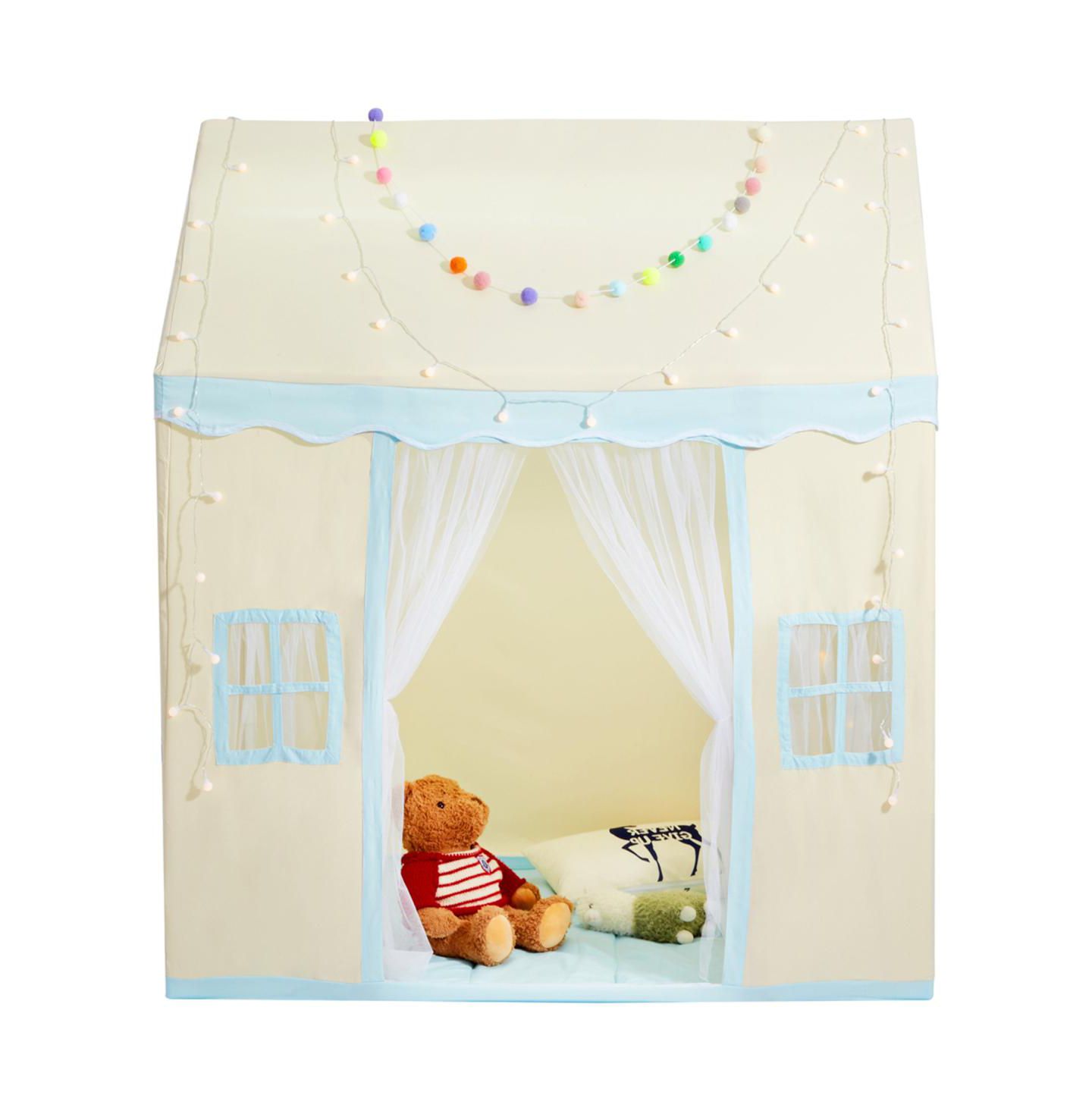 Детские игрушки YOBTOP Castle Indoor and Outdoor 3-Piece Play Tent, Ages 1-5 — фото 1