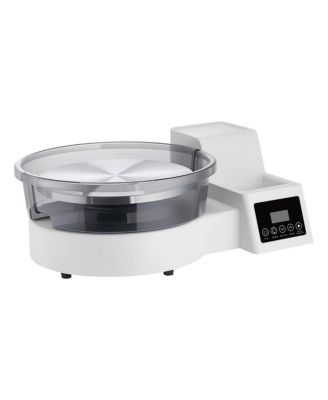 Pottery Wheel for Adults, Aluminum Turntable 450W Electric Table Top Pottery Wheel with Foot Pedal, 30-300 RPM Adjustable Speed