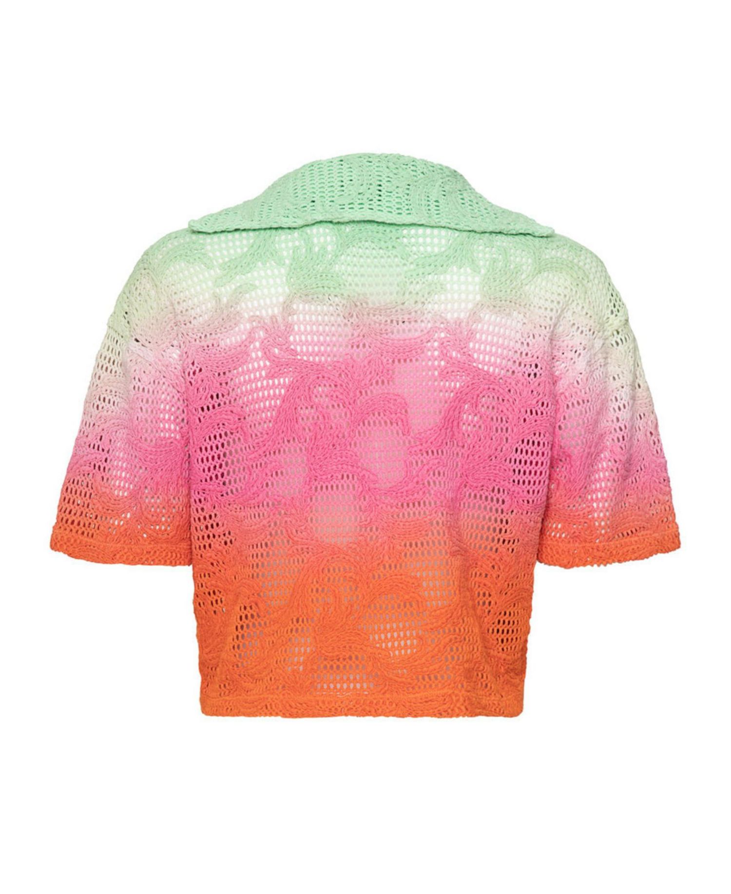 Women's Kyrie Tie-Dye Cropped 3/4-Sleeve Shirt
