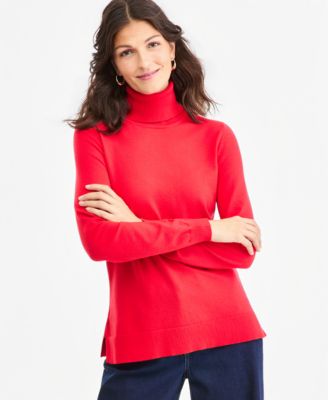 Women's Long-Sleeve Turtleneck Sweater