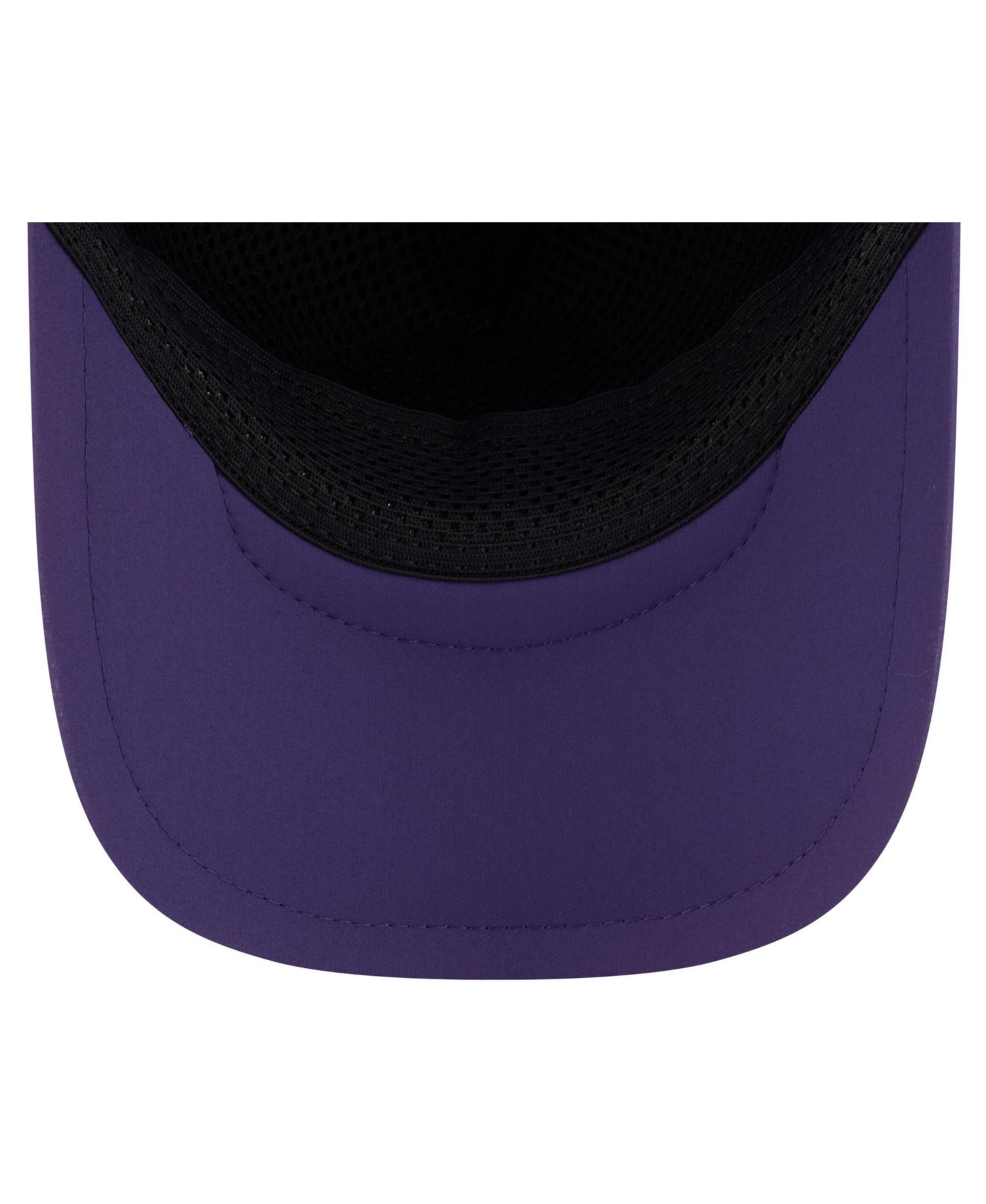 Men's Purple Baltimore Ravens 2026 Sideline Apex 9FORTY Adjustable Trucker Hat