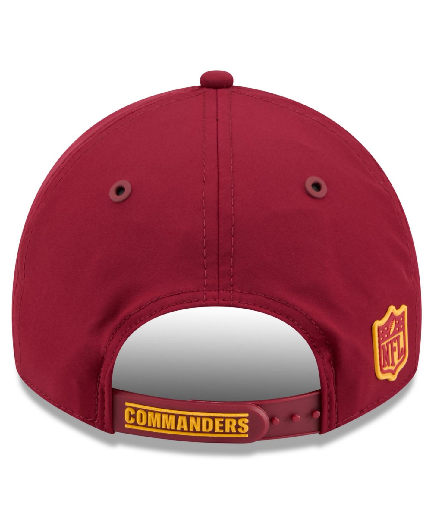 Мужская кепка New Era Burgundy Washington Commanders 2026 Sideline Casual Classic Adjustable Hat — фото 3