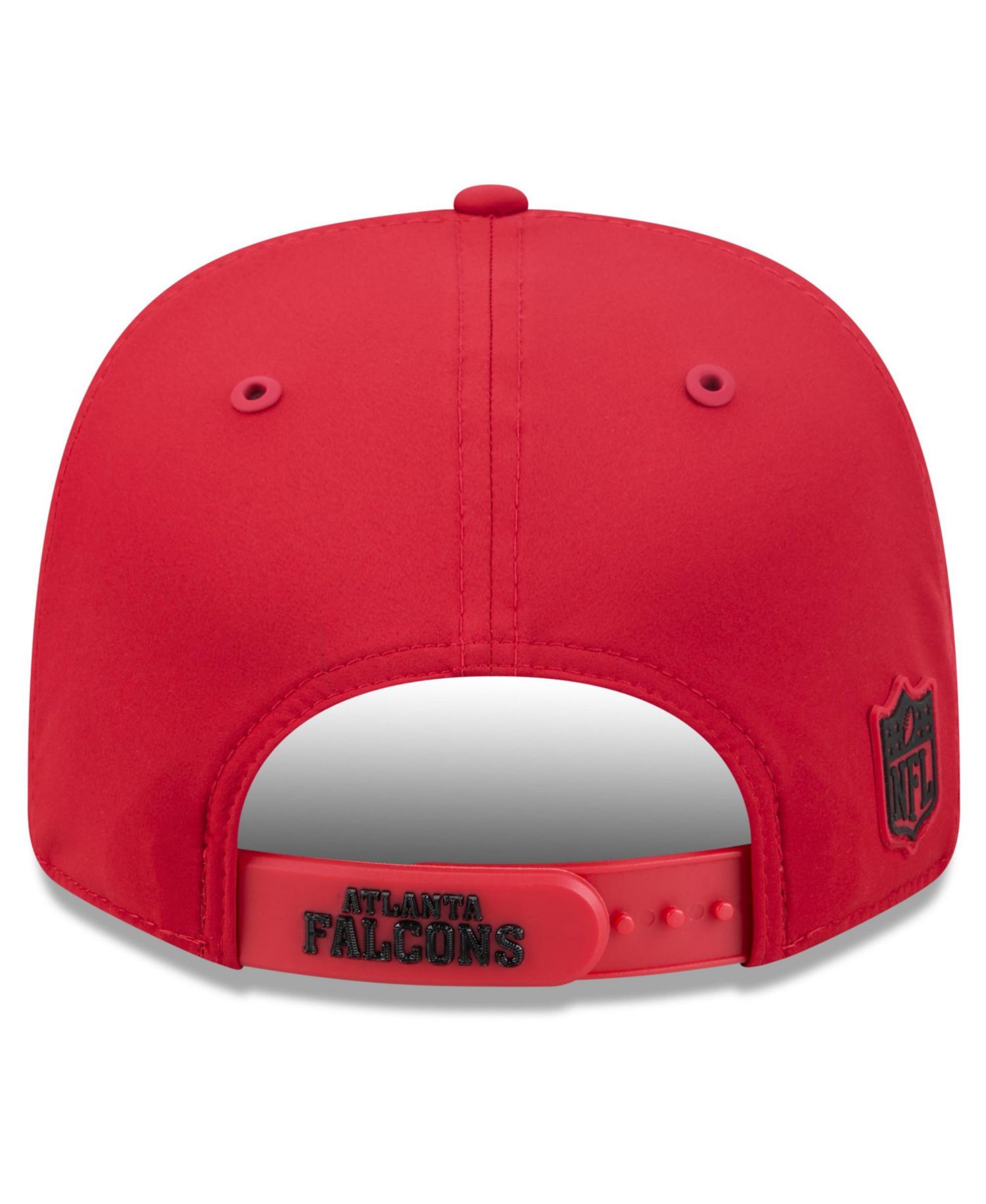 Men's Red Atlanta Falcons 2026 Sideline Throwback 9SEVENTY Adjustable Hat