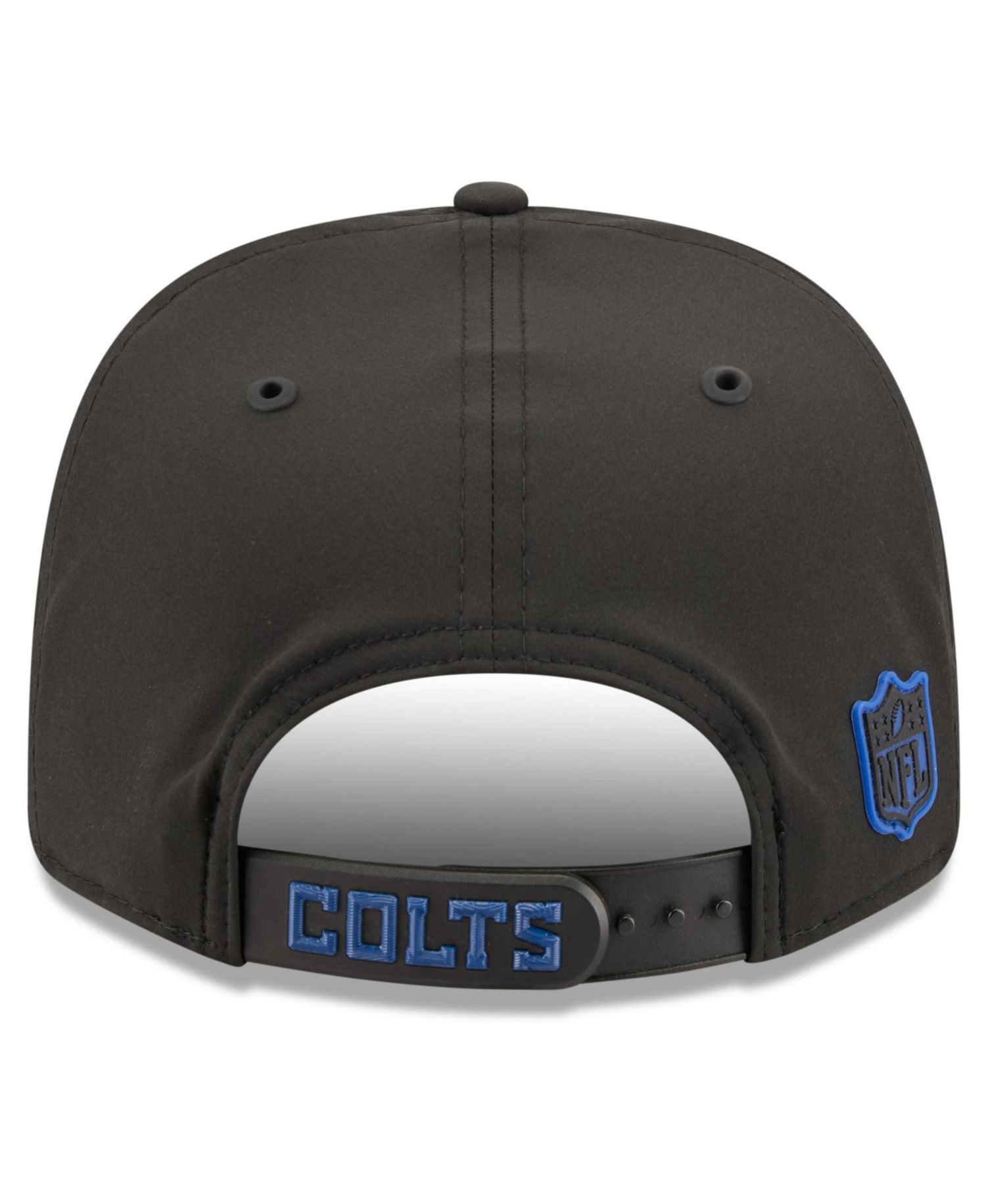 Men's Black Indianapolis Colts 2026 Sideline 9SEVENTY Adjustable Hat