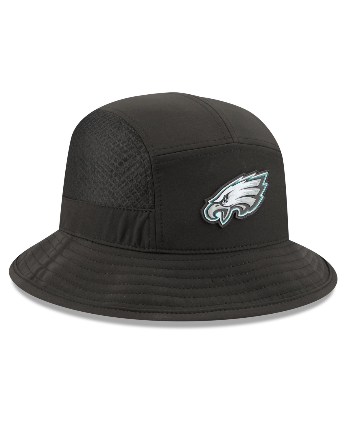 New Era Men's Black Philadelphia Eagles 2026 Sideline Bucket Hat