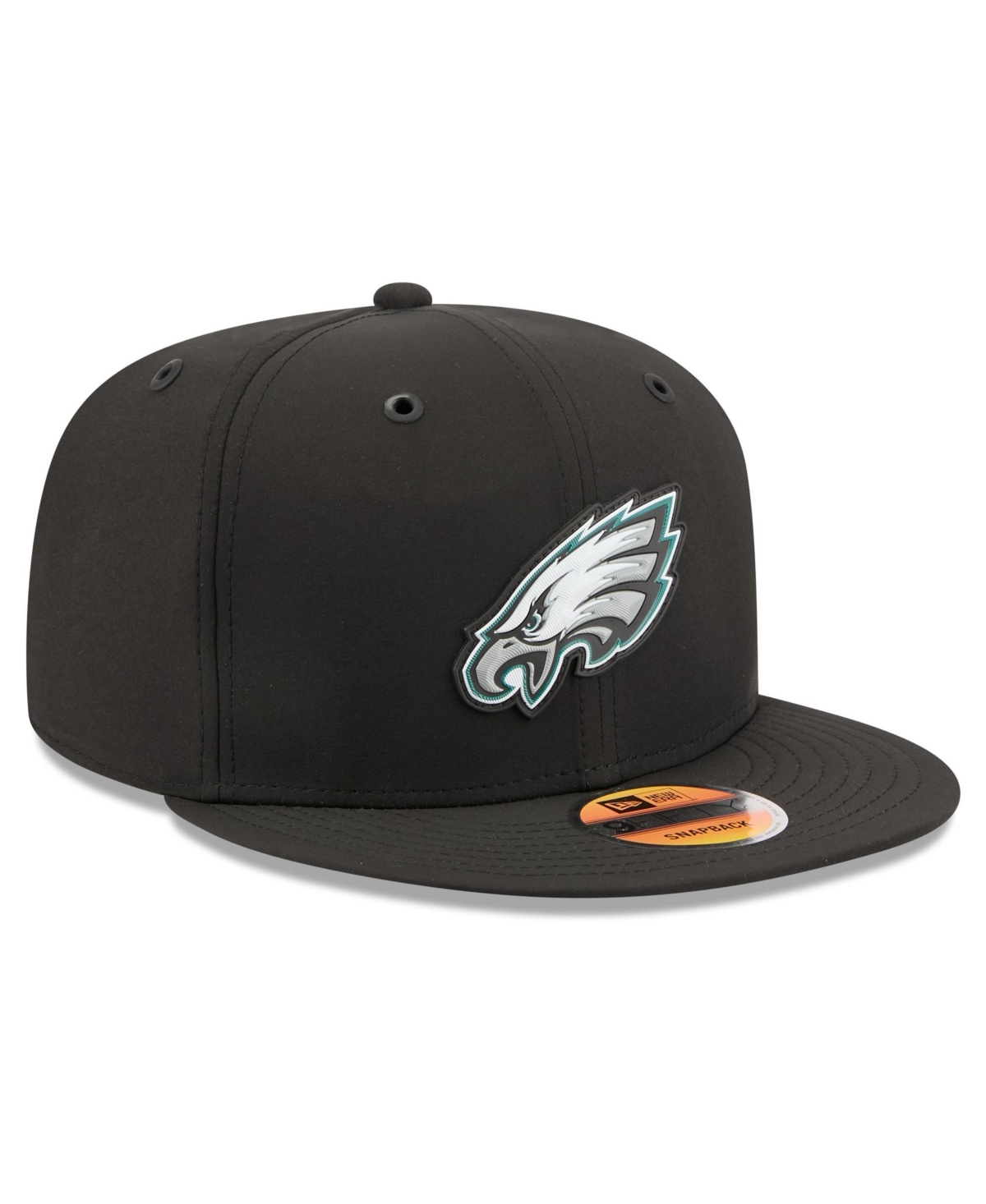 New Era Men's Black Philadelphia Eagles 2026 Sideline 9FIFTY Snapback Hat