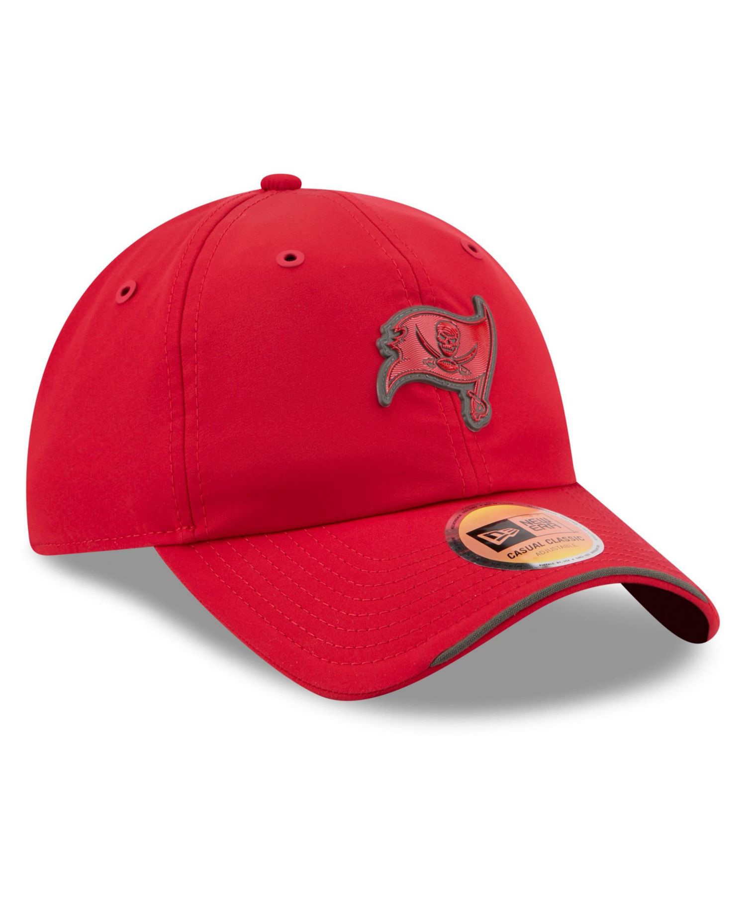 Men's Red Tampa Bay Buccaneers 2026 Sideline Casual Classic Adjustable Hat
