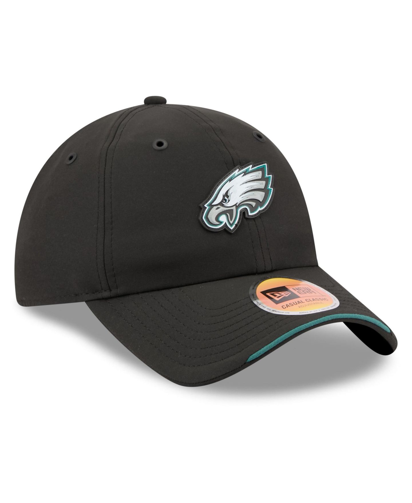 Мужская кепка New Era Black Philadelphia Eagles 2026 Sideline Casual Classic Adjustable Hat — фото 4