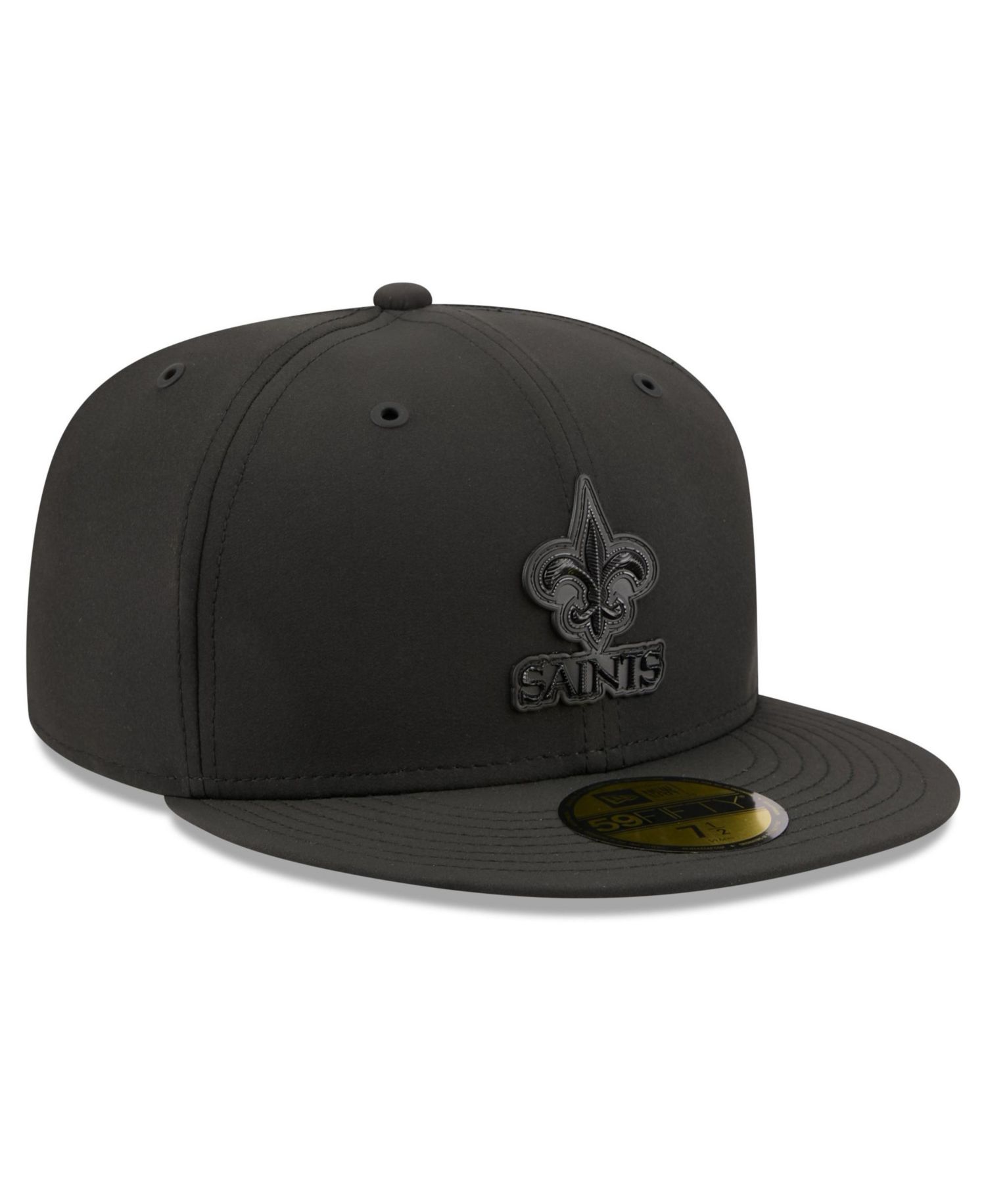 Men's Black New Orleans Saints 2026 Sideline 59FIFTY Fitted Hat