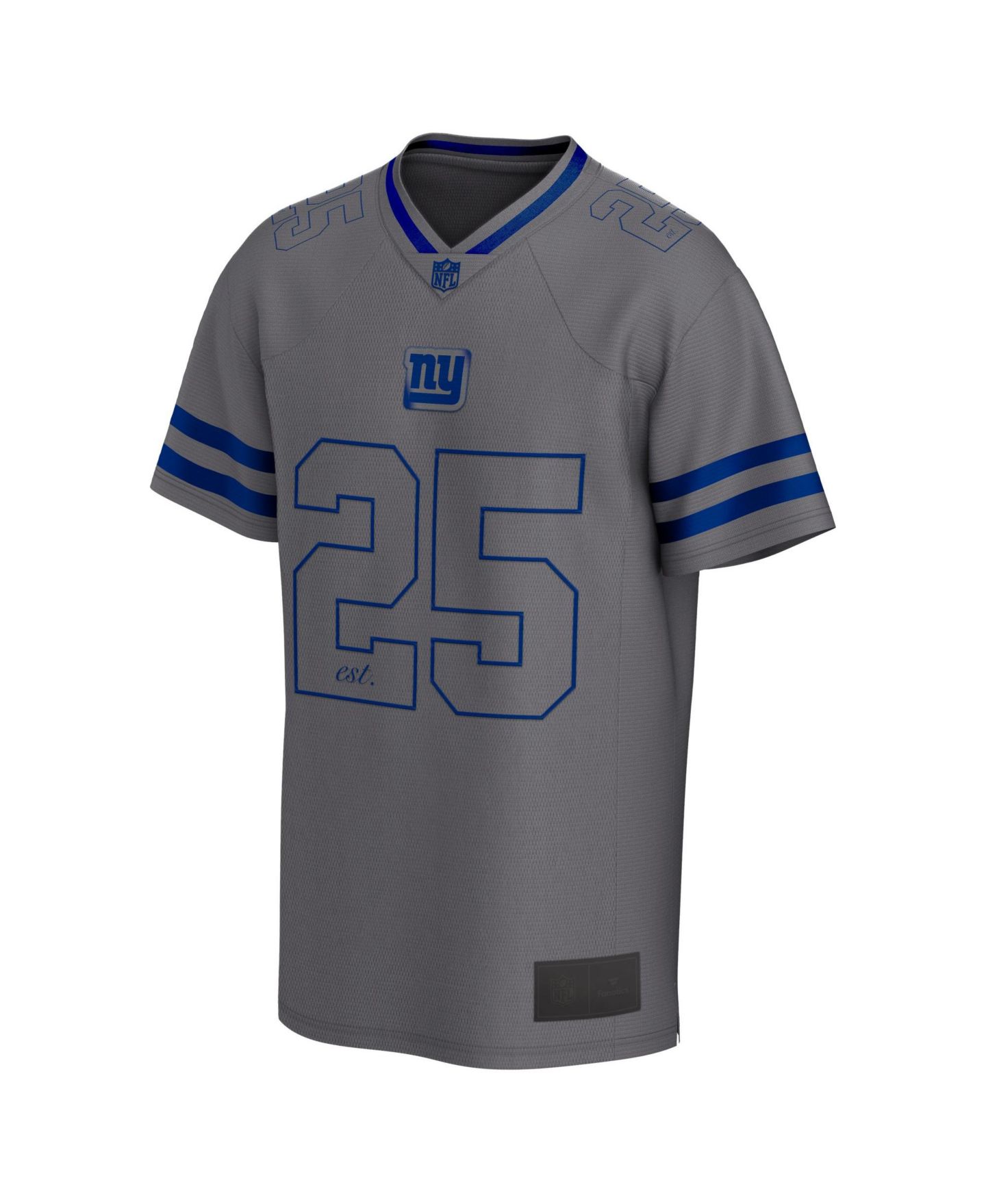 Мужской топ Fanatics Gray New York Giants After Hours Fashion Mesh — фото 3