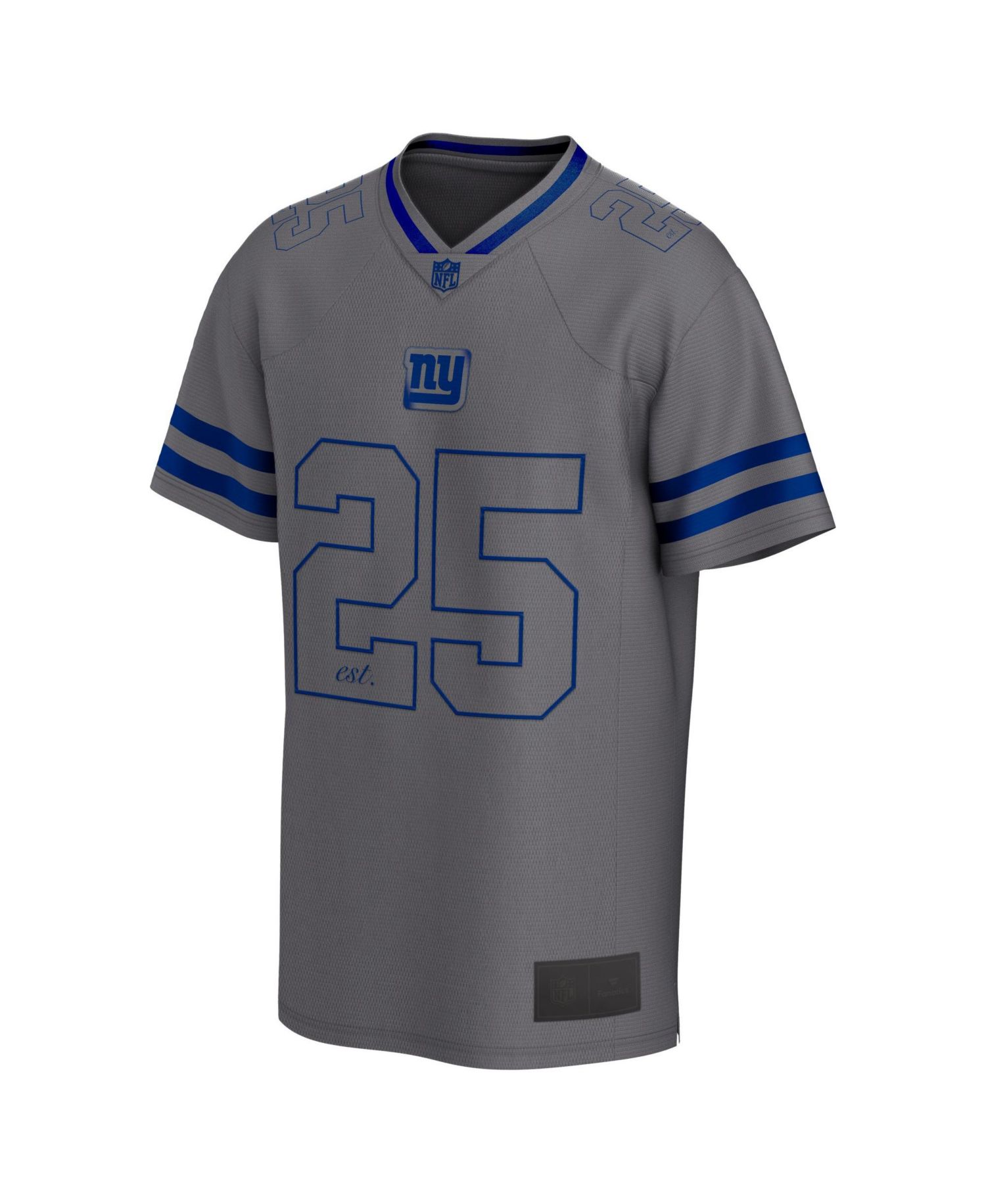 Men's Gray New York Giants After Hours Fashion Mesh Top