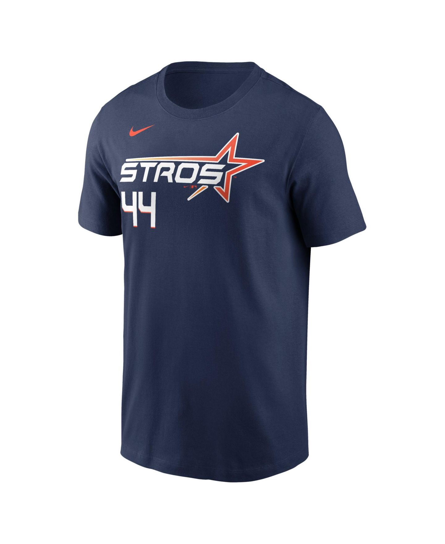 Мужская футболка Nike Yordan Alvarez Navy Houston Astros City Connect Name Number — фото 3