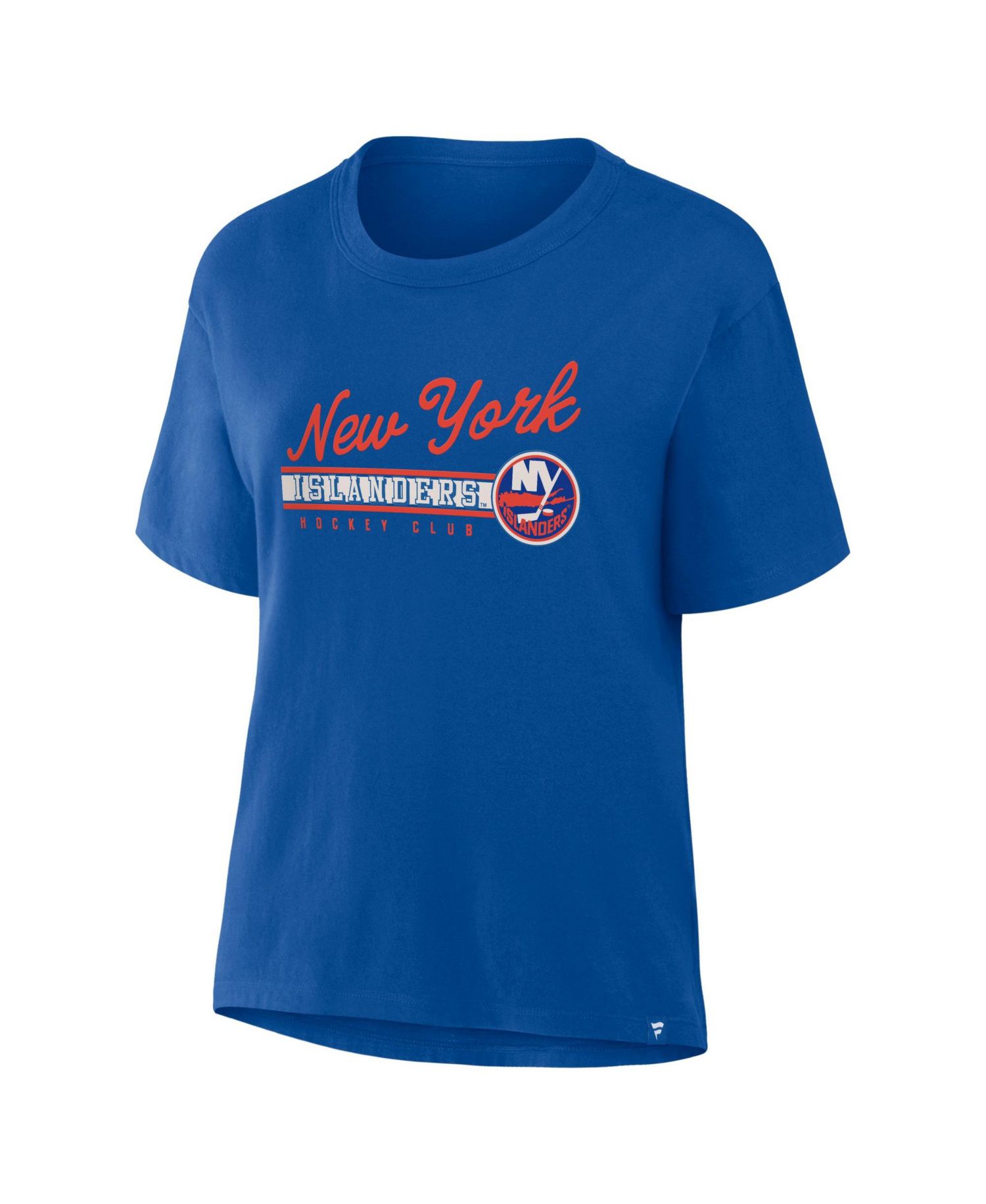 Women's Royal New York Islanders Hometown Premium Legacy T-Shirt