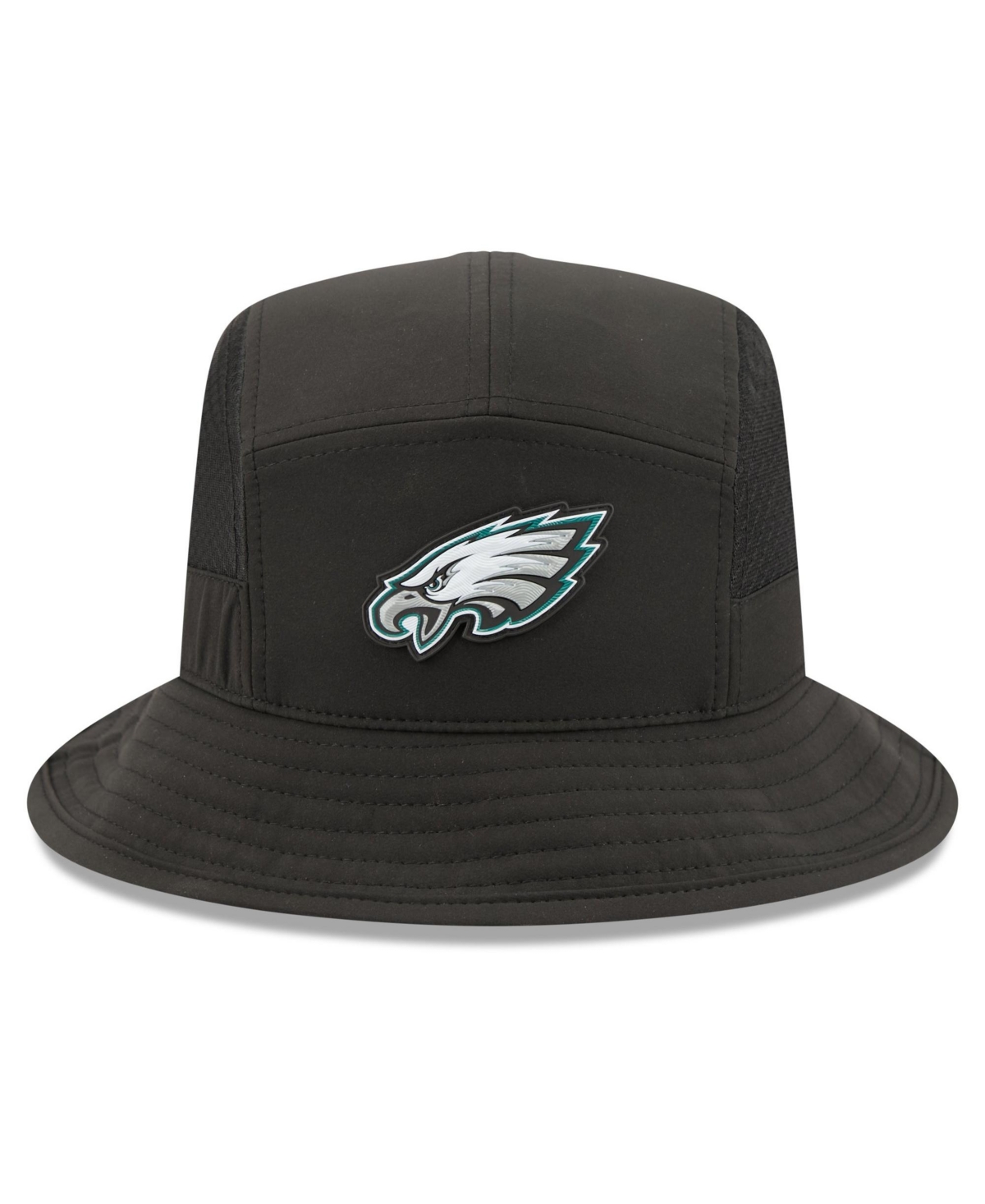New Era Men's Black Philadelphia Eagles 2026 Sideline Bucket Hat