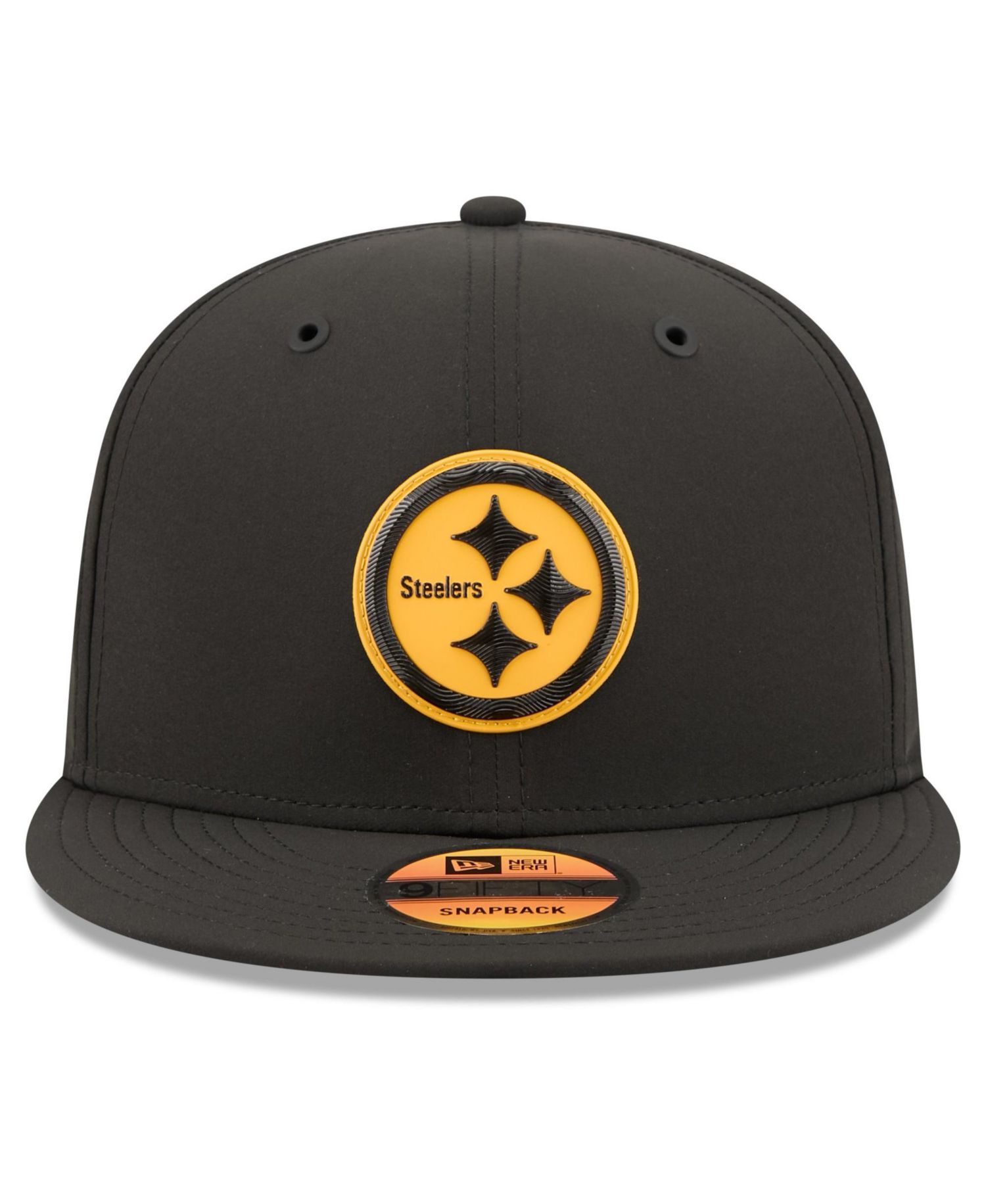 Men's Black Pittsburgh Steelers 2026 Sideline 9FIFTY Snapback Hat