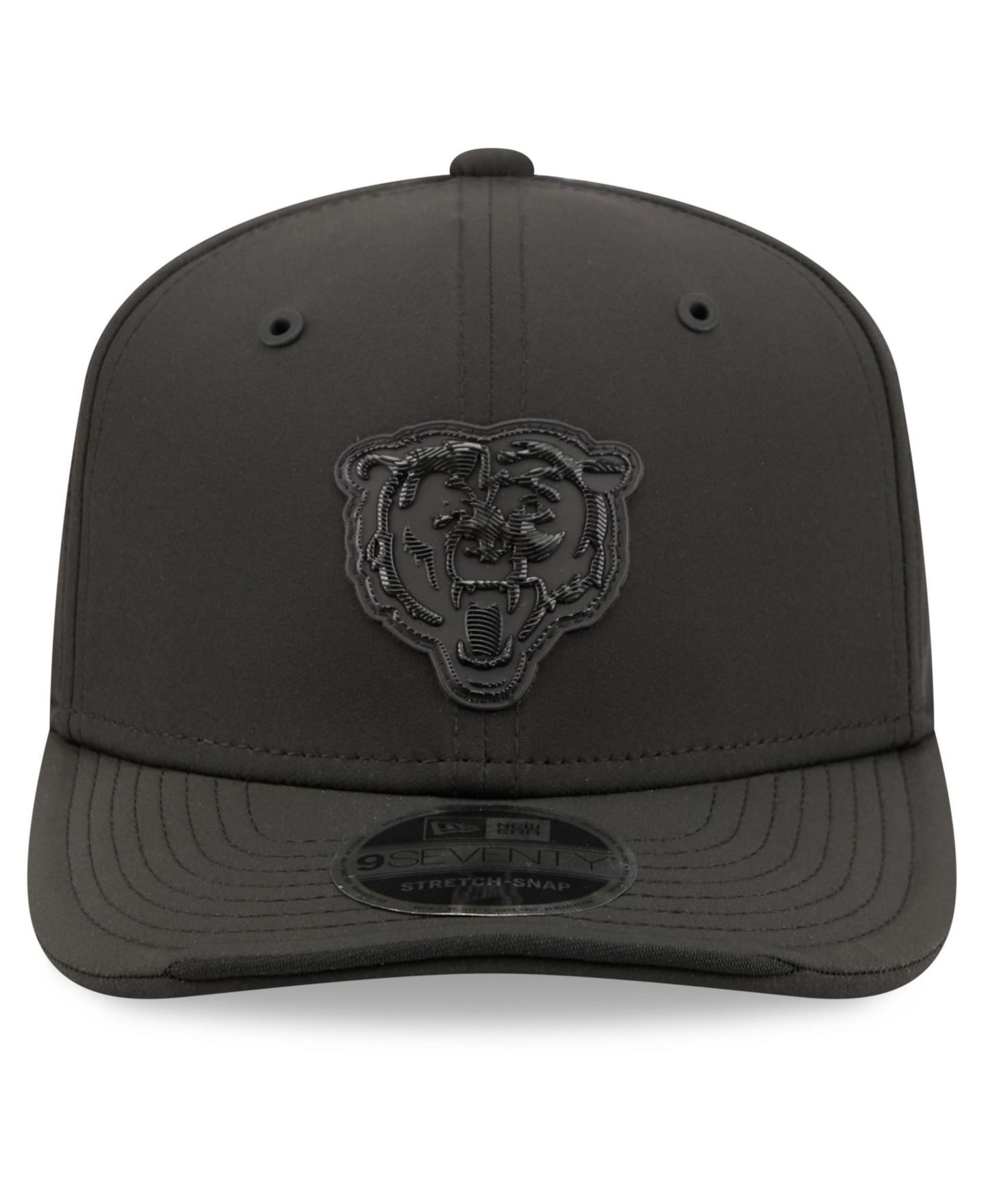 Мужская кепка New Era Black Chicago Bears 2026 Sideline 9SEVENTY Adjustable Hat — фото 5
