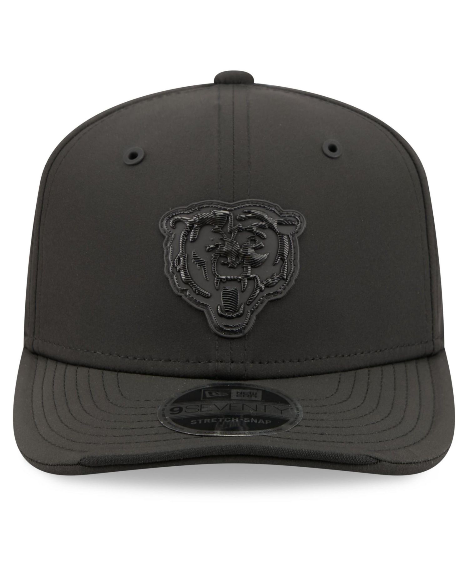 Men's Black Chicago Bears 2026 Sideline 9SEVENTY Adjustable Hat