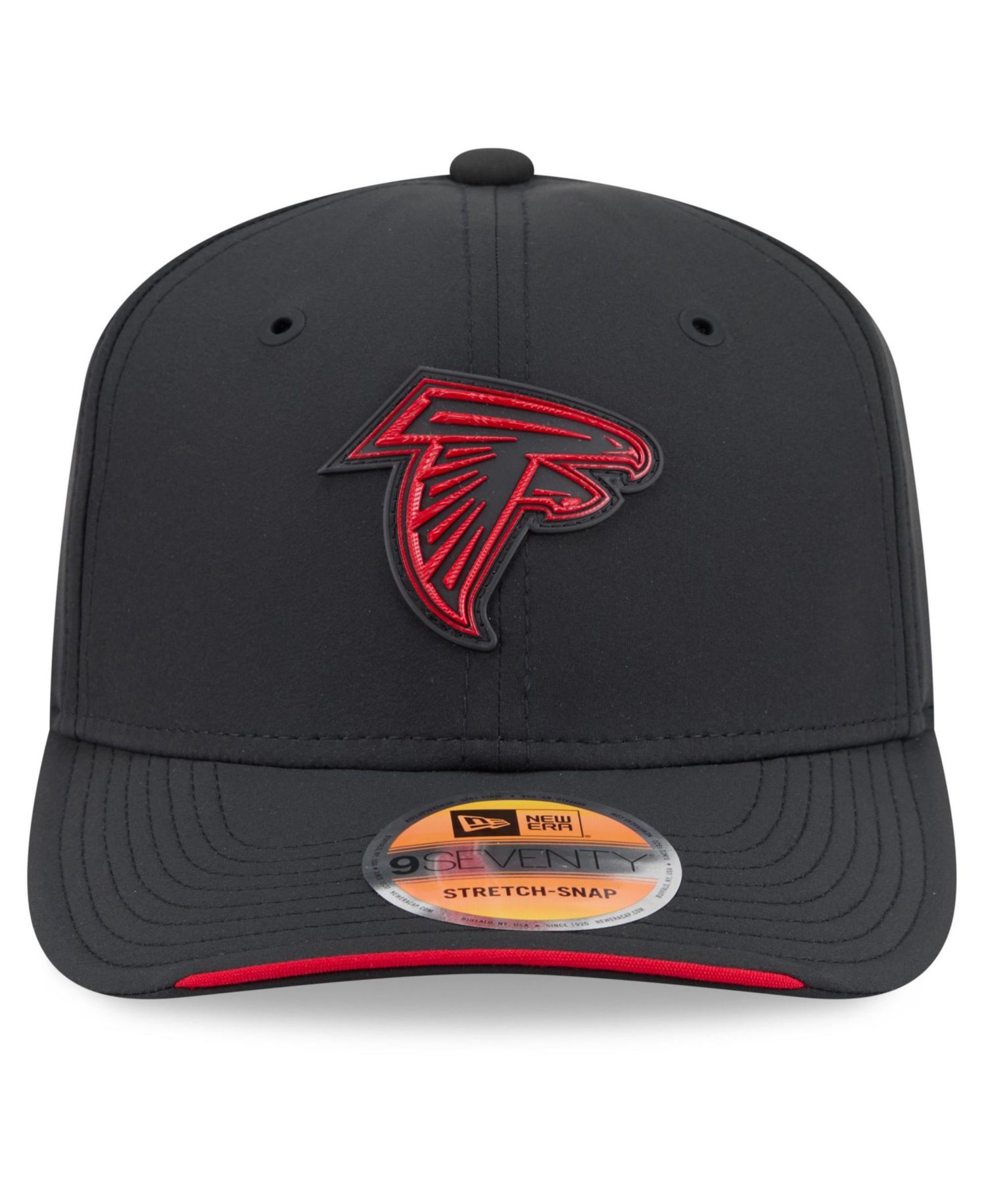 Men's Black Atlanta Falcons 2026 Sideline 9SEVENTY Adjustable Hat