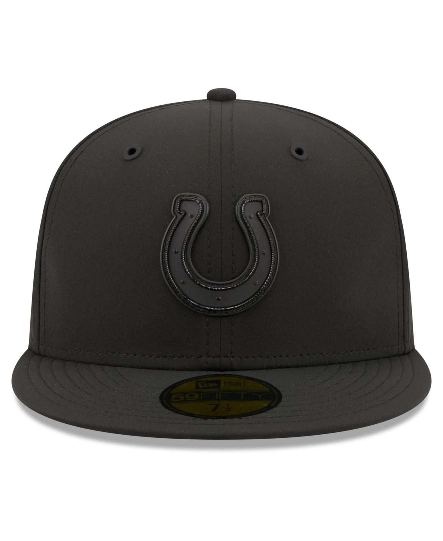 Men's Black Indianapolis Colts 2026 Sideline 59FIFTY Fitted Hat