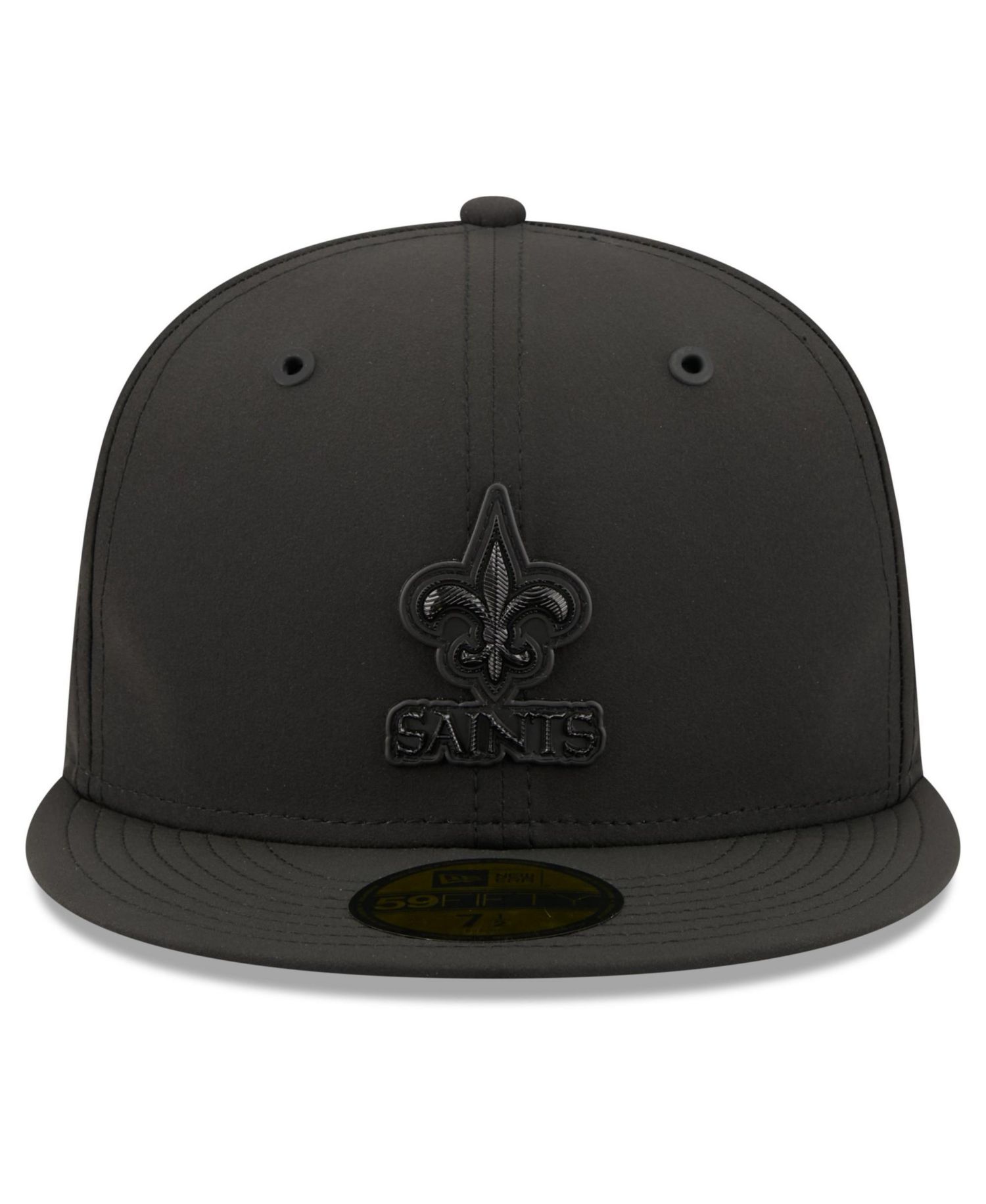 Men's Black New Orleans Saints 2026 Sideline 59FIFTY Fitted Hat