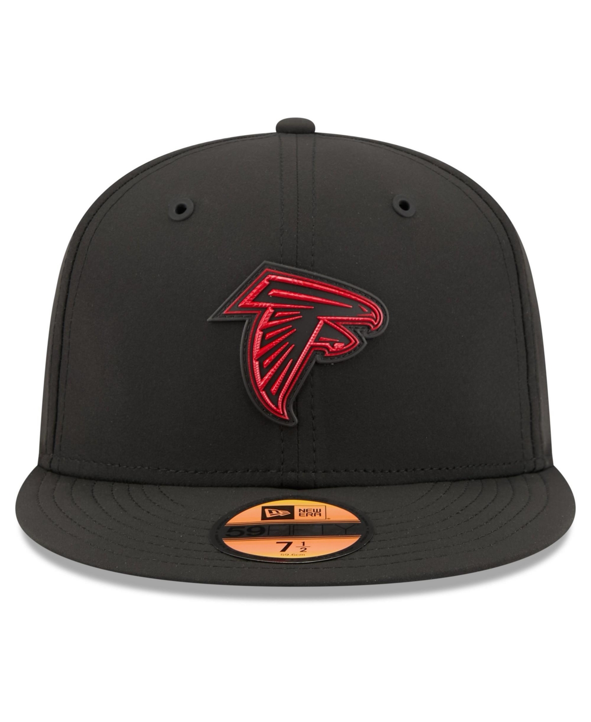 New Era Men's Black Atlanta Falcons 2026 Sideline 59FIFTY Fitted Hat