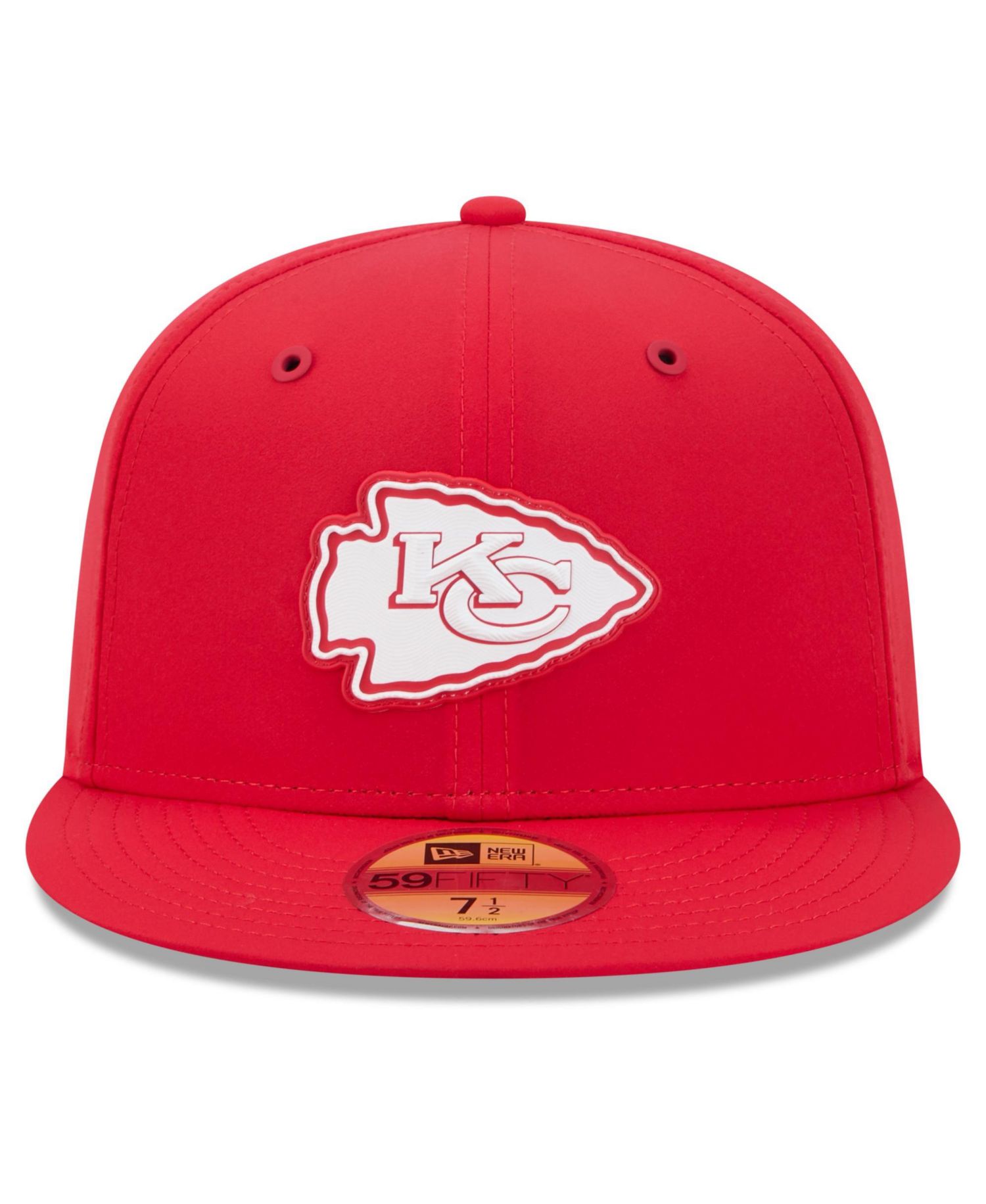 Men's Red Kansas City Chiefs 2026 Sideline 59FIFTY Fitted Hat