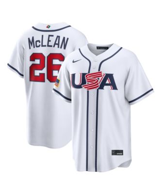 Men's Nolan M White USA Baseball 2026 World Baseball Classic Home Stadium Jersey
