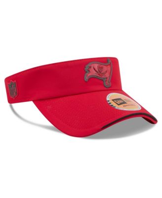 Men's Red Tampa Bay Buccaneers 2026 Sideline Adjustable Visor Hat