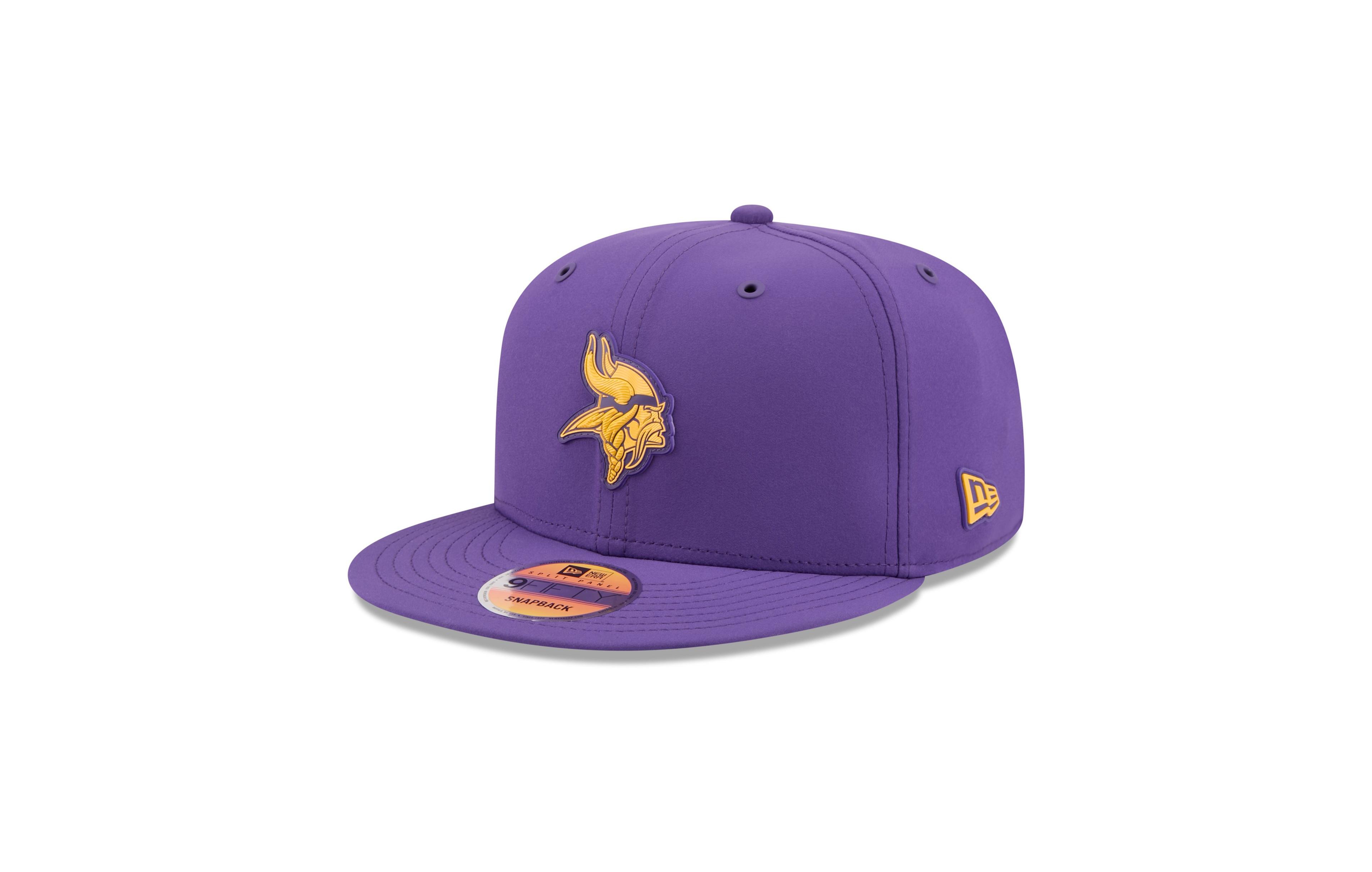 New Era Men's Purple Minnesota Vikings 2026 Sideline 9FIFTY Snapback Hat