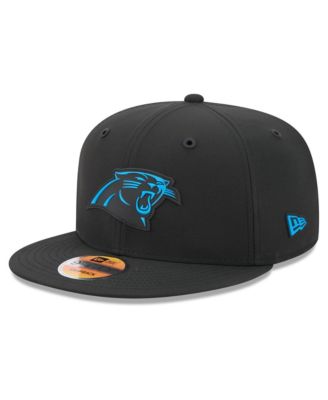 Men's Black Carolina Panthers 2026 Sideline 9FIFTY Snapback Hat