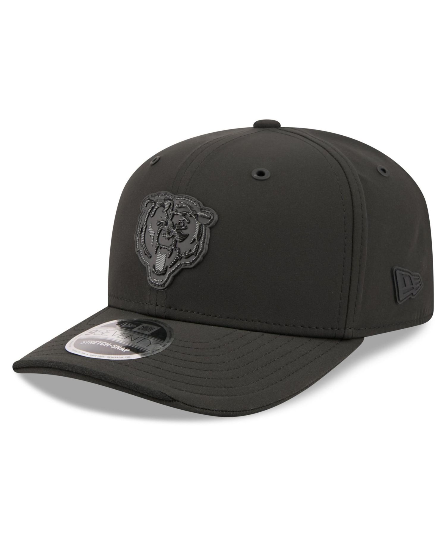 Men's Black Chicago Bears 2026 Sideline 9SEVENTY Adjustable Hat