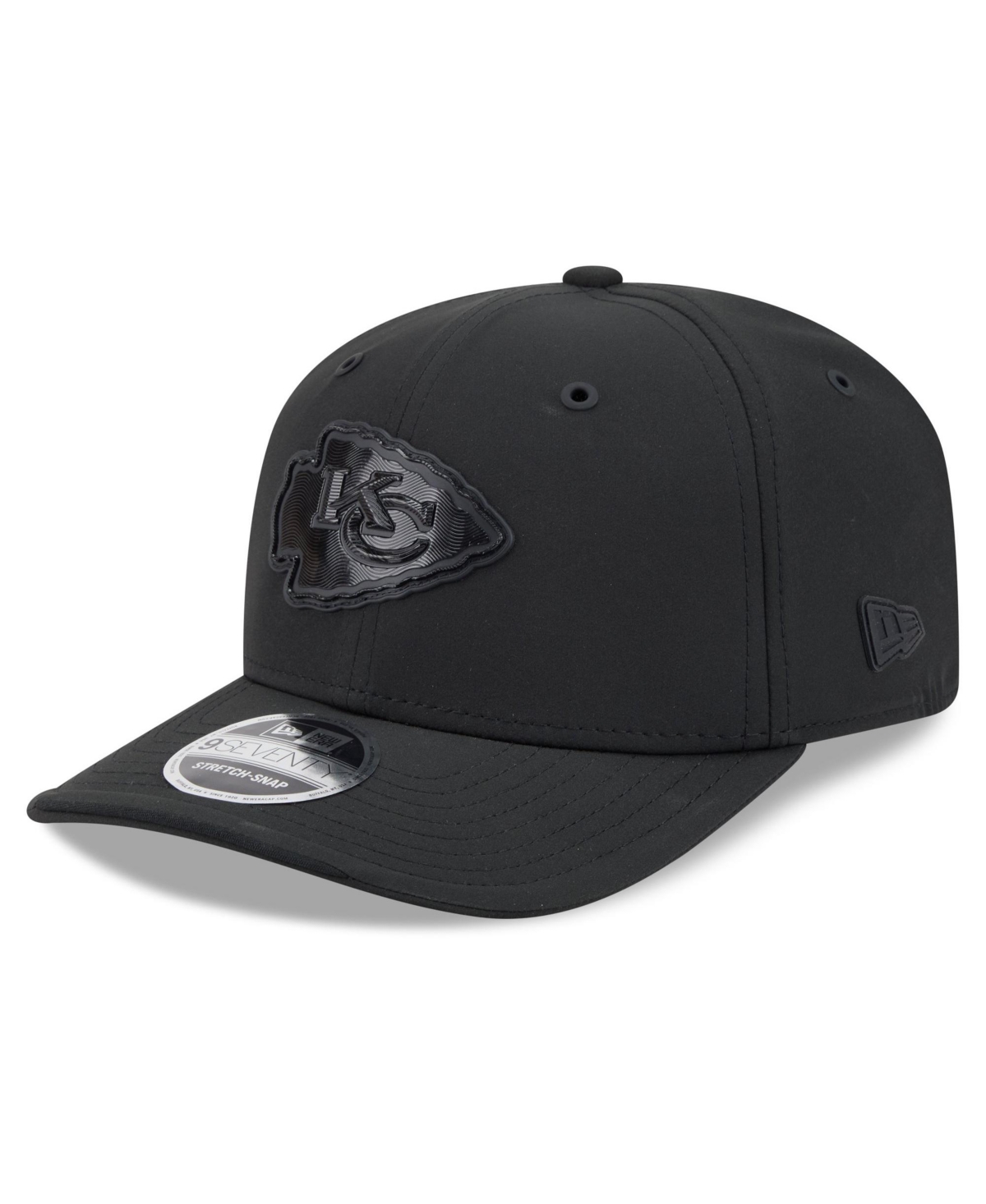 New Era Men's Black Kansas City Chiefs 2026 Sideline 9SEVENTY Adjustable Hat - Black