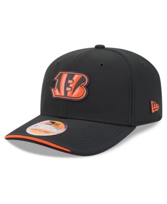Men's Black Cincinnati Bengals 2026 Sideline 9SEVENTY Adjustable Hat