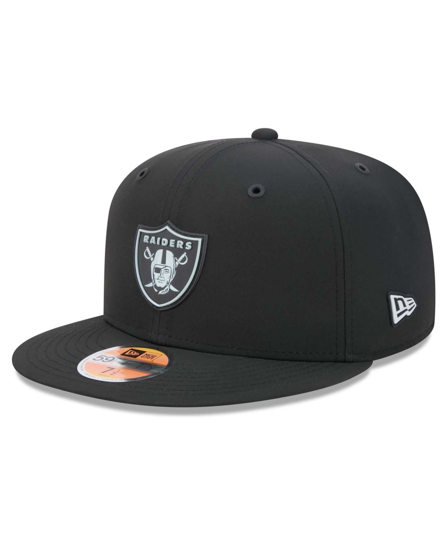 Мужская кепка New Era Black Las Vegas Raiders 2026 Sideline 59FIFTY Fitted Hat — фото 1