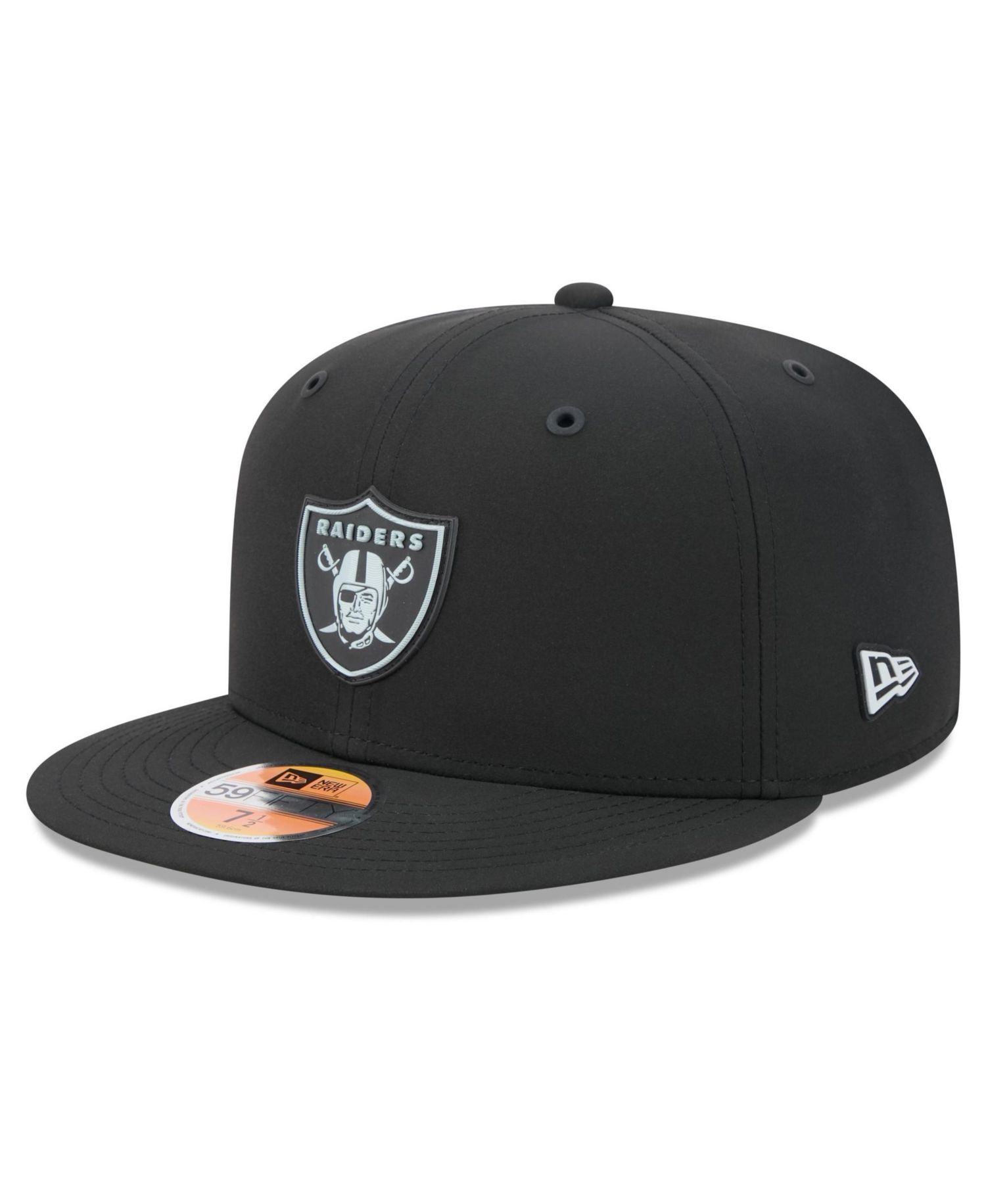 Men's Black Las Vegas Raiders 2026 Sideline 59FIFTY Fitted Hat