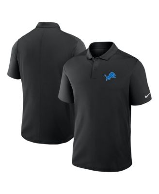Men's Black Detroit Lions Dri-FIT Victory Polo Shirt
