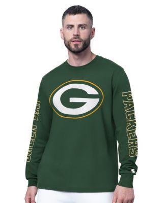Men's Green Bay Packers Clutch Hit II Long-Sleeve T-Shirt