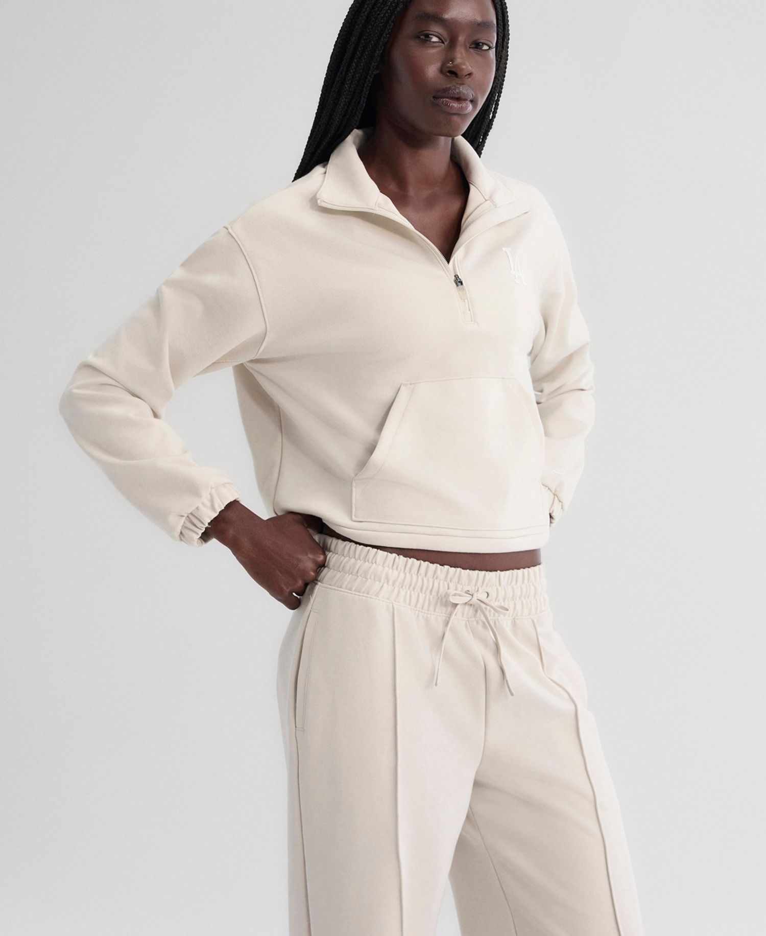 Women's Los Angeles Dodgers Clutch Tri-Blend Double-Knit Pants