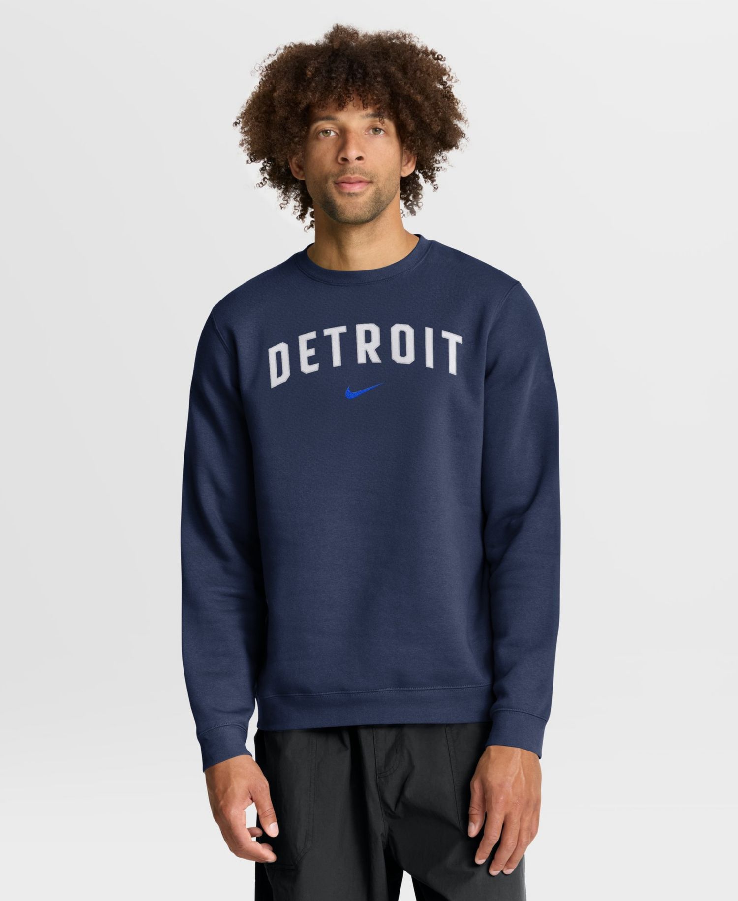 Men's Navy Detroit Tigers City Connect Club Sweatshirt