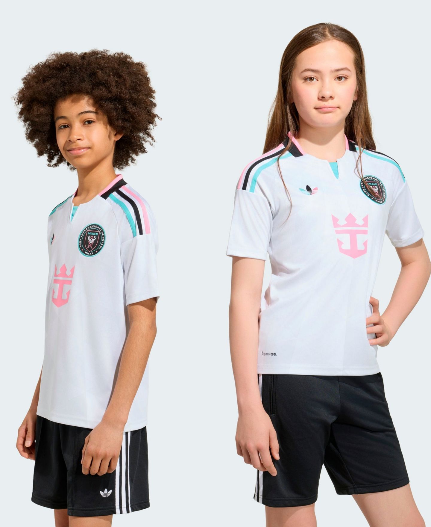 Детское джерси adidas Inter Miami CF 2026 Third Replica, White — фото 5