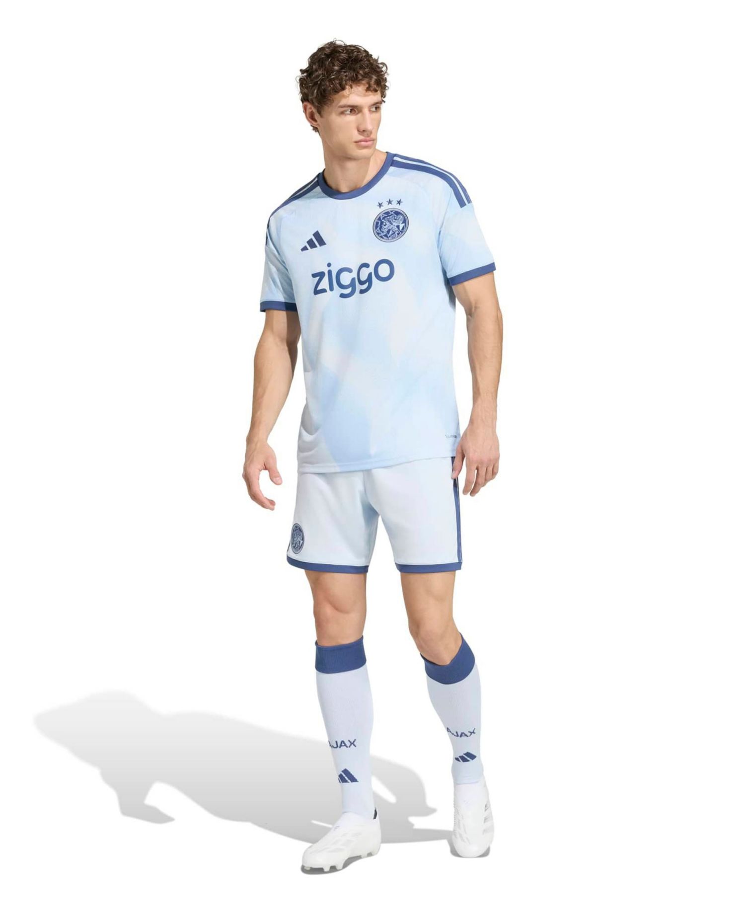 Men's Light Blue Ajax 2026/27 Third Replica Jersey