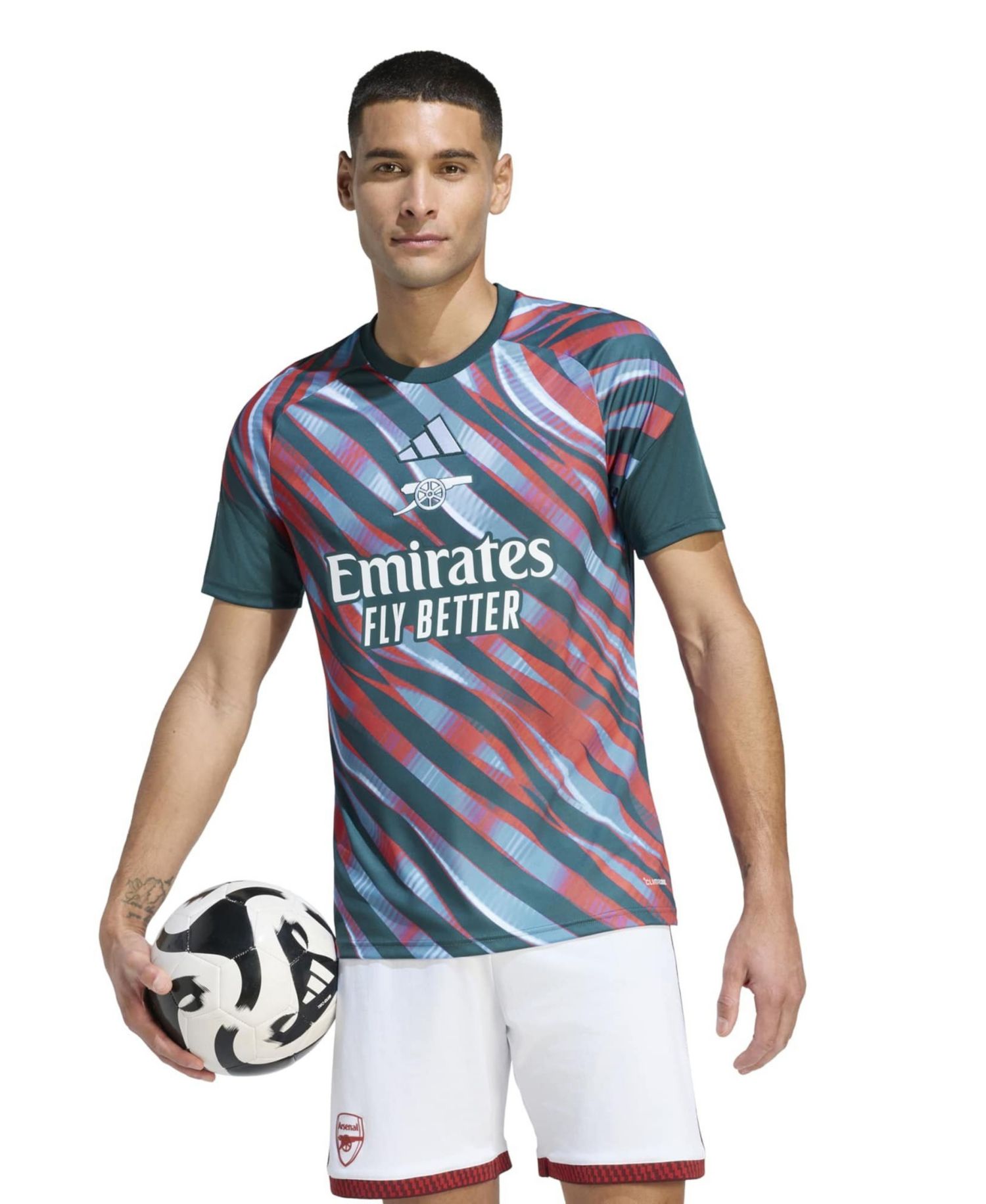 Men's Green Arsenal 2026/27 Pre-Match Home Training Jersey